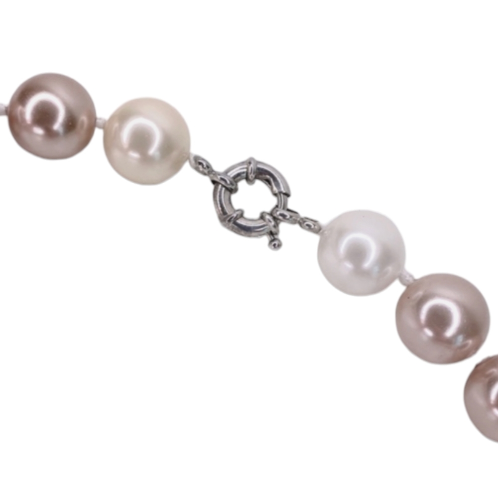 Genuine Freshwater Pearl 18” 12mm Necklace - Picture 5 of 6
